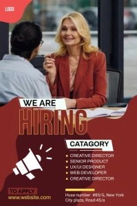 We are hiring Tumblr Graphic template