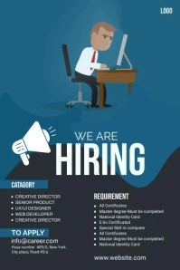 We are hiring Tumblr Graphic template
