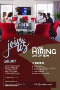 We are hiring Tumblr Graphic template