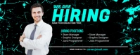 We Are Hiring Twitch banner template