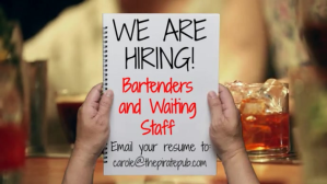 Free We are Hiring Video Template Pantalla Digital (16:9)