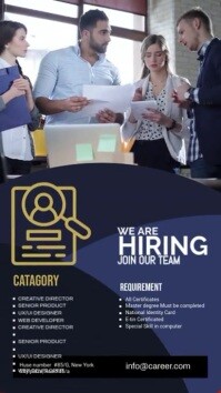 Jobstart Templete Hiring Template | PosterMyWall