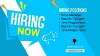 We Are Hiring YouTube Thumbnail template