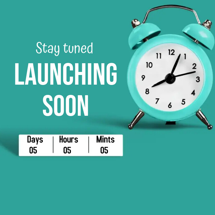 Launching Soon Notification We are launching soon Template | PosterMyWall