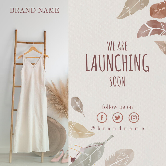 WE ARE LAUNCHING SOON POSTER Template | PosterMyWall