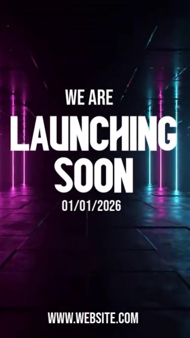 Launching Soon Notification We Are Launching Soon Template | PosterMyWall