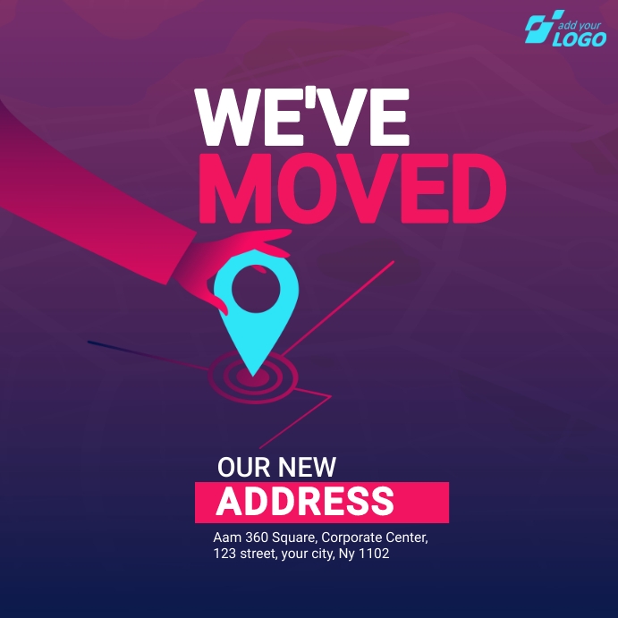 We are Moving Announcement Template PosterMyWall