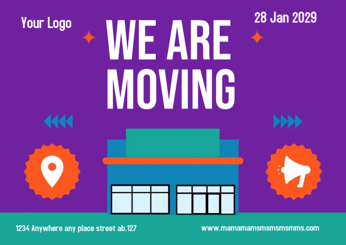 We are Moving Template | PosterMyWall