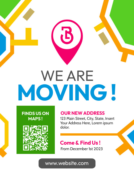 we are moving generic flyer Template | PosterMyWall