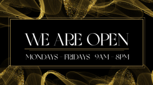 We are open banner  Open for business banner YouTube-miniature template