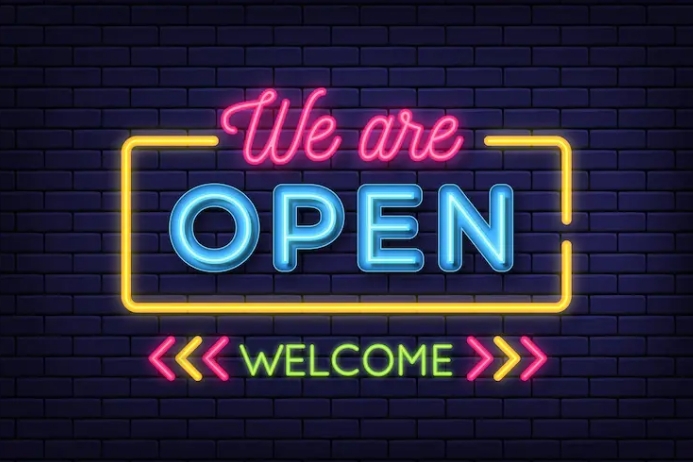 we are open Template | PosterMyWall
