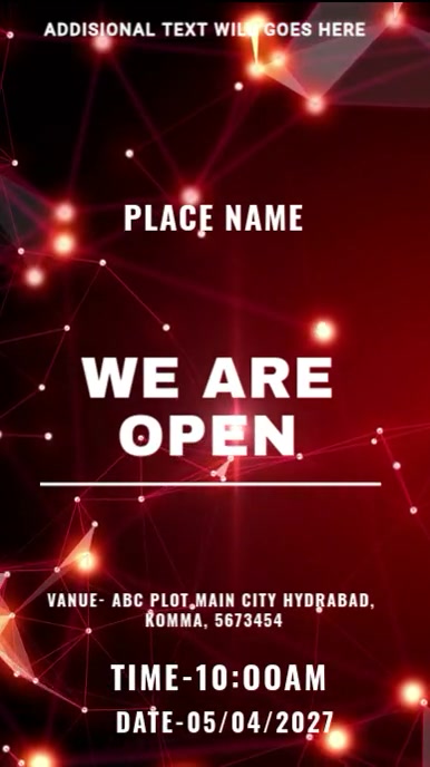 we are open Indaba yaku-Instagram template