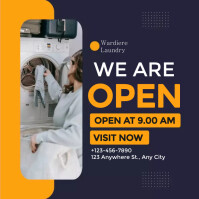 We Are Open Instagram Post Template | PosterMyWall