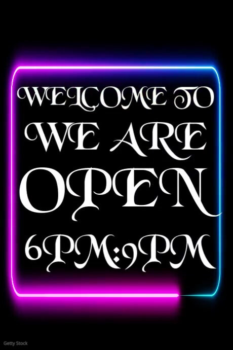 We Are Open Poster Template | PosterMyWall
