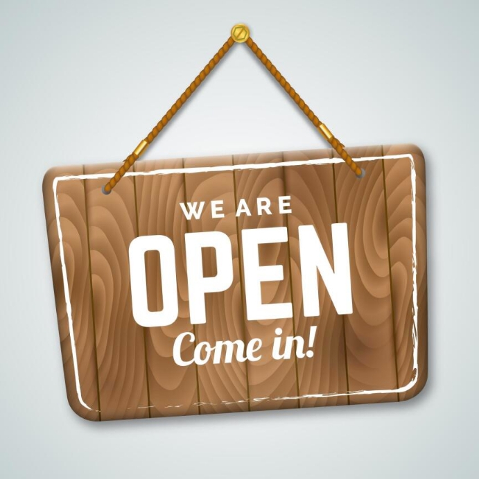 We Are Open Sign Template | PosterMyWall