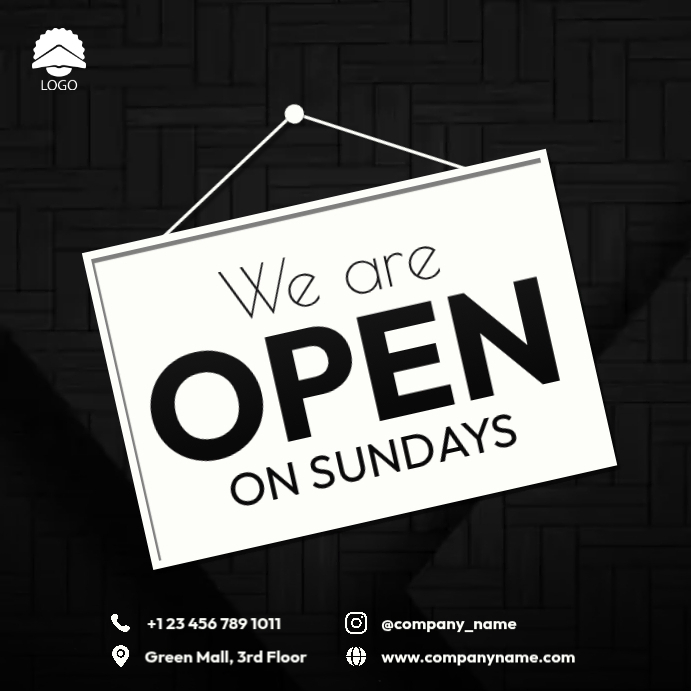 We are open signage Template | PosterMyWall