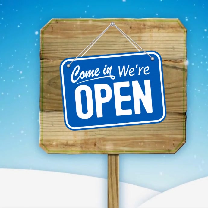 WE ARE OPEN SIGNBOARD Template | PosterMyWall