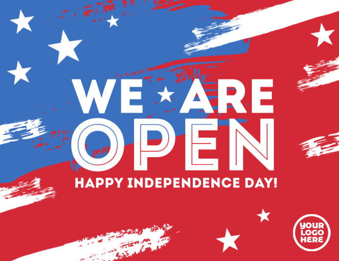 We are open store flyer poster Template | PosterMyWall