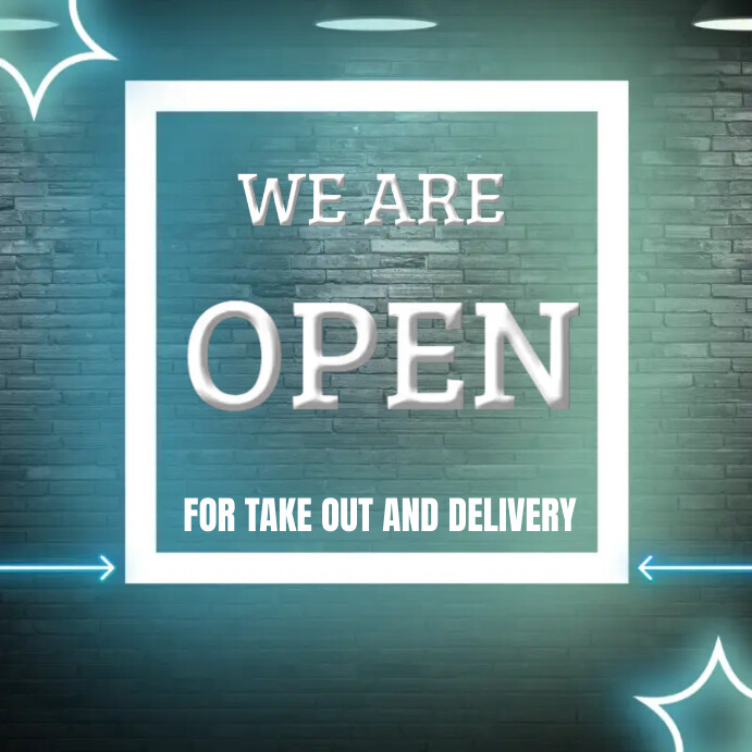 We are opening Template | PosterMyWall