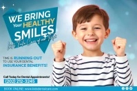 We Bring Your Healthy Smiles Rótulo template