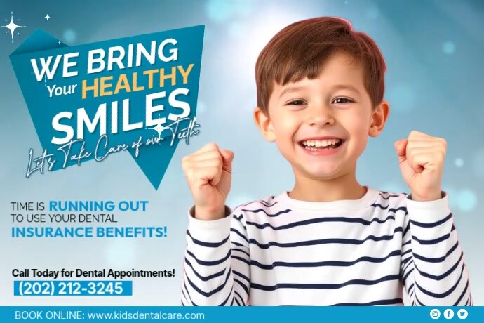 We Bring Your Healthy Smiles Rótulo template
