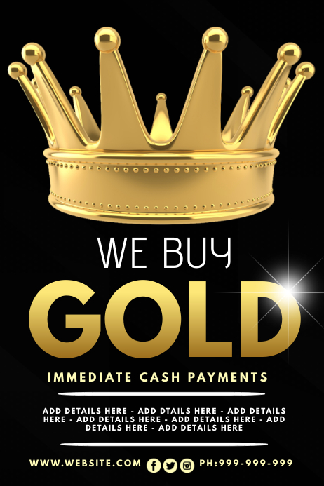 An Advertisement We Buy Gold Is An Offer