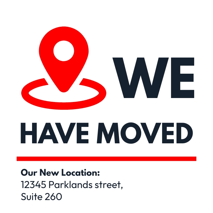 Have Post We have moved Template | PosterMyWall