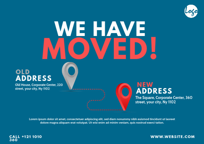 Copy of We Have Moved PosterMyWall Copy of We Have Moved PosterMyWall