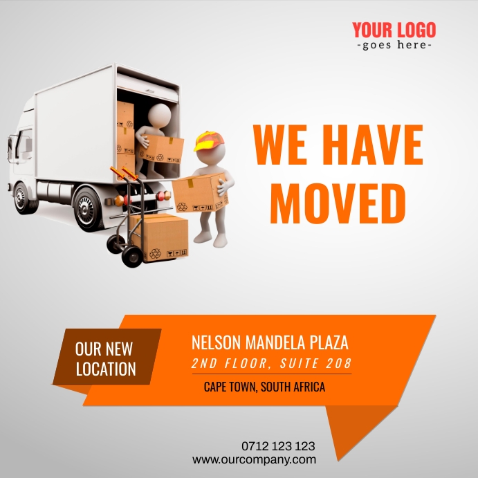 Have Post We have moved Template | PosterMyWall