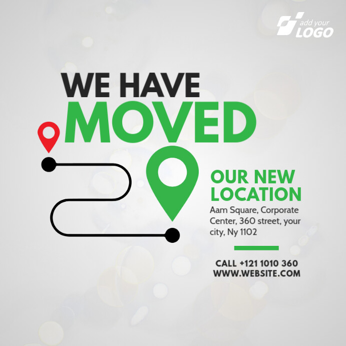 We Have Moved Template | PosterMyWall