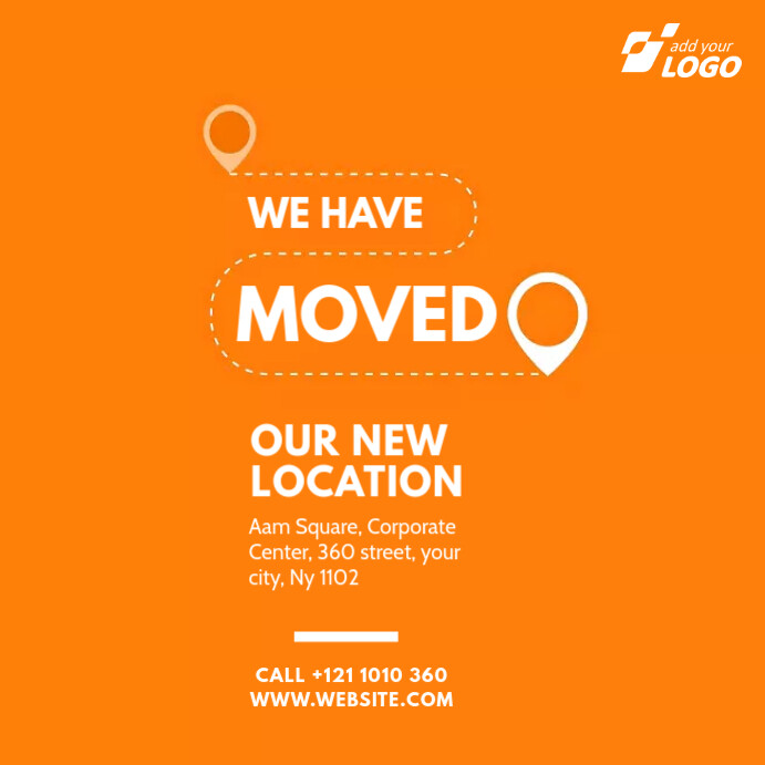 Have Post We Have Moved Template | PosterMyWall