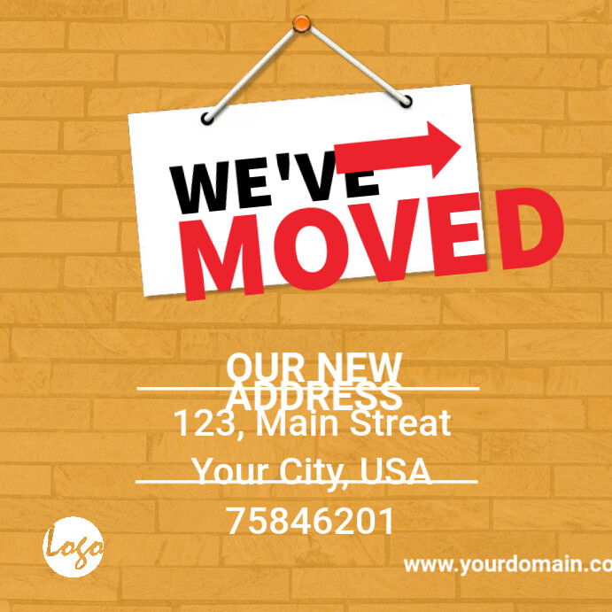 We Have Moved Email Template