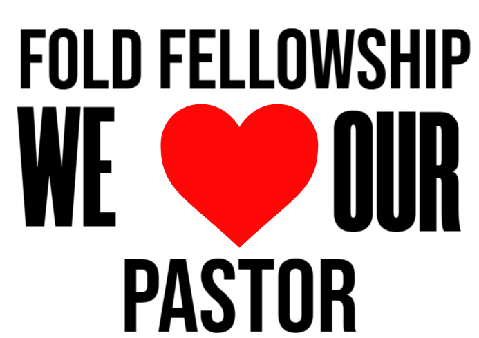 WE LOVE OUR PASTOR SIGN Template | PosterMyWall