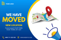 We Moved Banner template