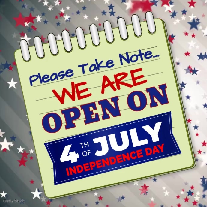 Copy Of We Open At 4th Of July Post Template PosterMyWall Copy Of We Open At 4th Of July Post Template PosterMyWall