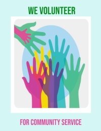 Community Service Posters