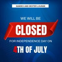 We will be be closed โพสต์บน Instagram template