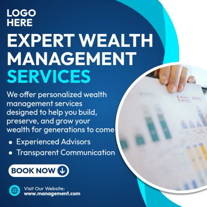 Wealth Management Services Template | PosterMyWall