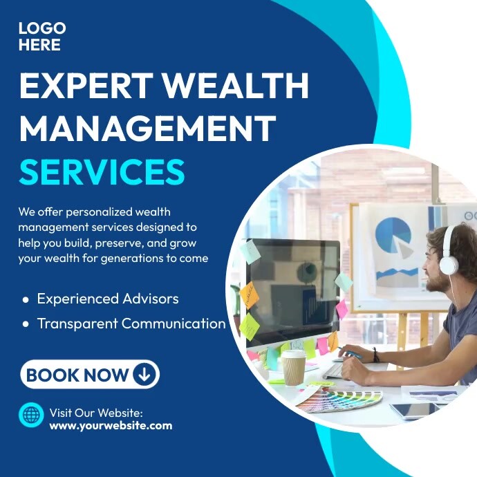 Wealth Management Services Template | PosterMyWall