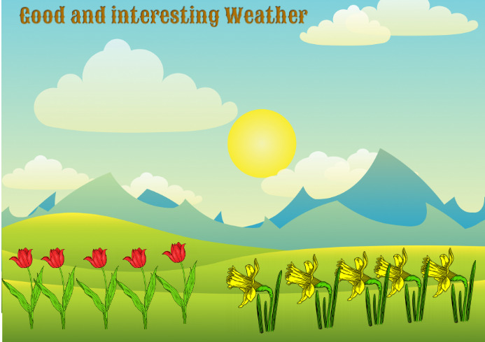 Spring Weather Template Weather Template | PosterMyWall