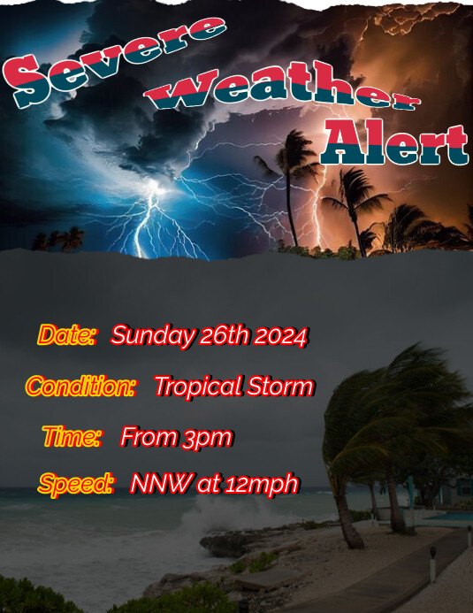 Weather Forecast Template | PosterMyWall