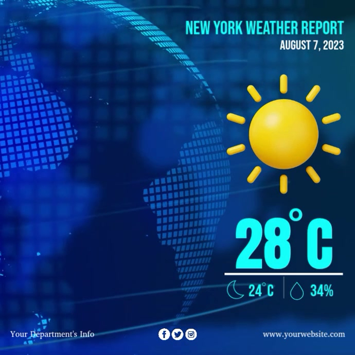 Weather Report Pretty Copy of Weather Report, Weather | PosterMyWall