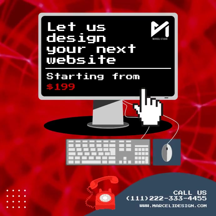 Copy of Web Design Agency Video Template | PosterMyWall