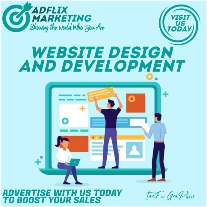 web design and development Template | PosterMyWall
