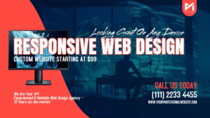Purple Web Design Services งานแสดงผลงานแบบดิจิทัล Template