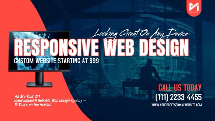 Web Design Company Ad Template | PosterMyWall