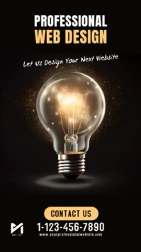 Web Design Social Media Template Instagram Story