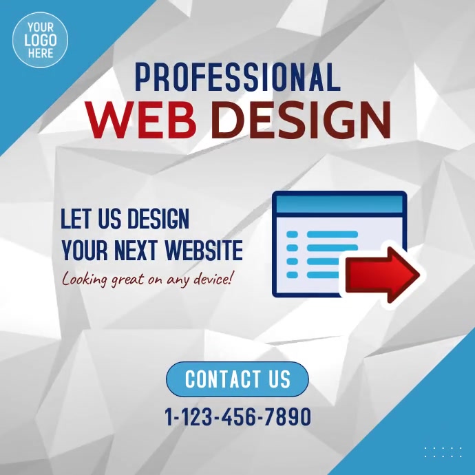 Copy of Web Design Company Video Ad | PosterMyWall