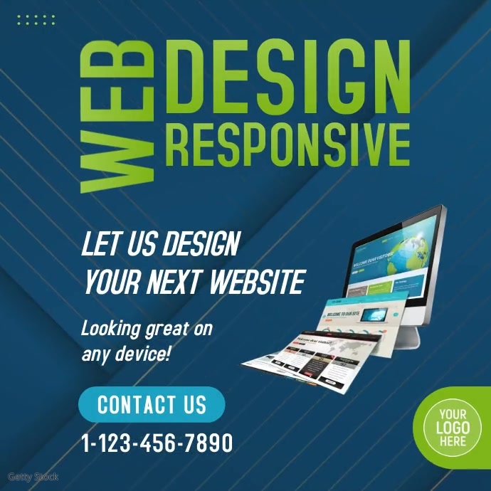 Copy of Web Design Company Video Ad | PosterMyWall