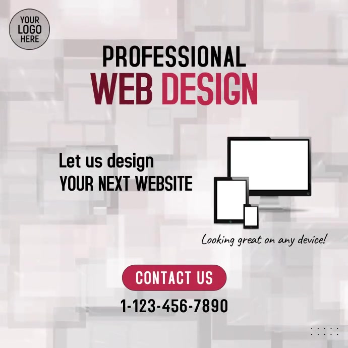 Copy of Web Design Company Video Ad | PosterMyWall
